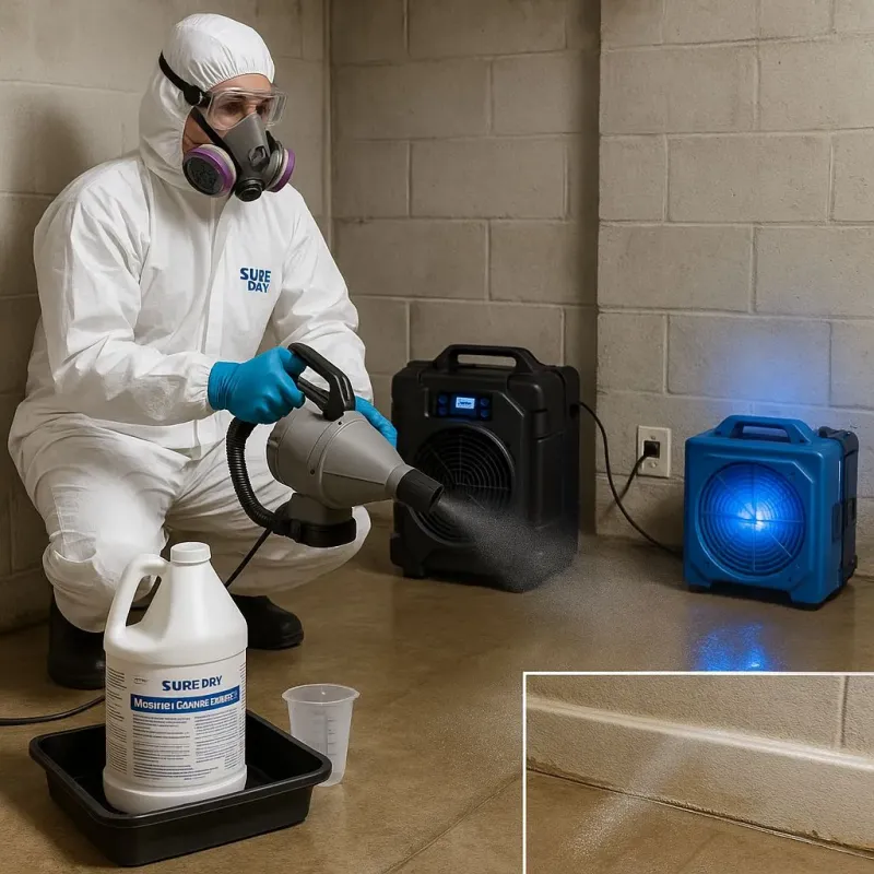 Sanitization and Odor Removal process in Burkburnett, TX