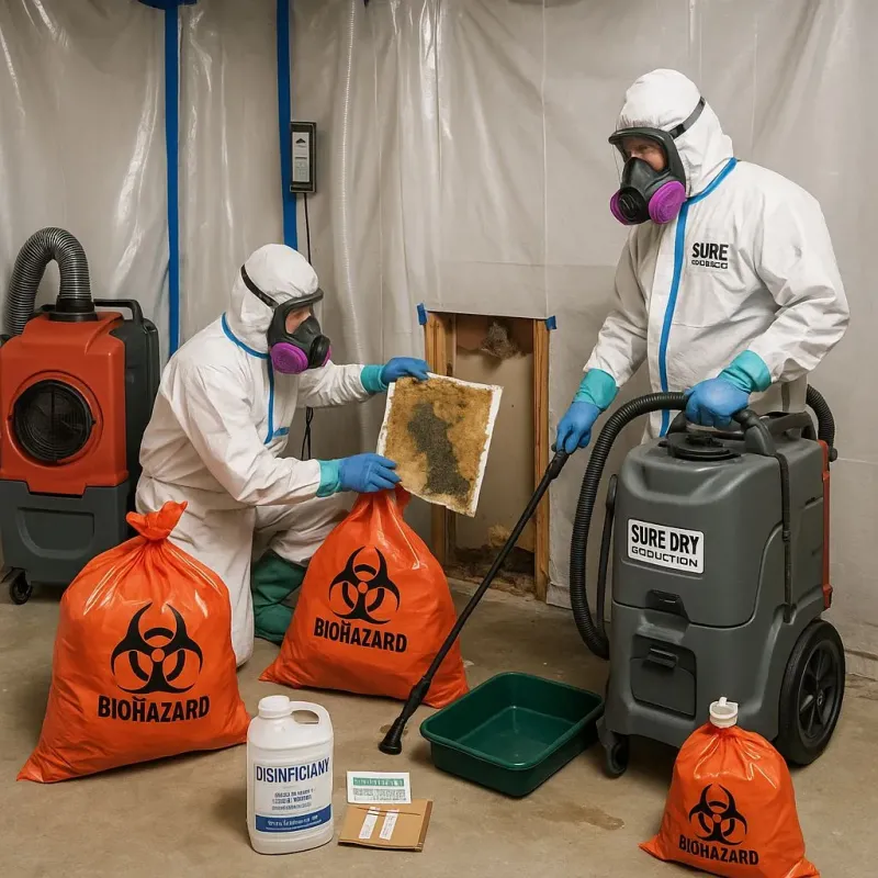 Contaminated Water Handling Protocols process in Burkburnett, TX