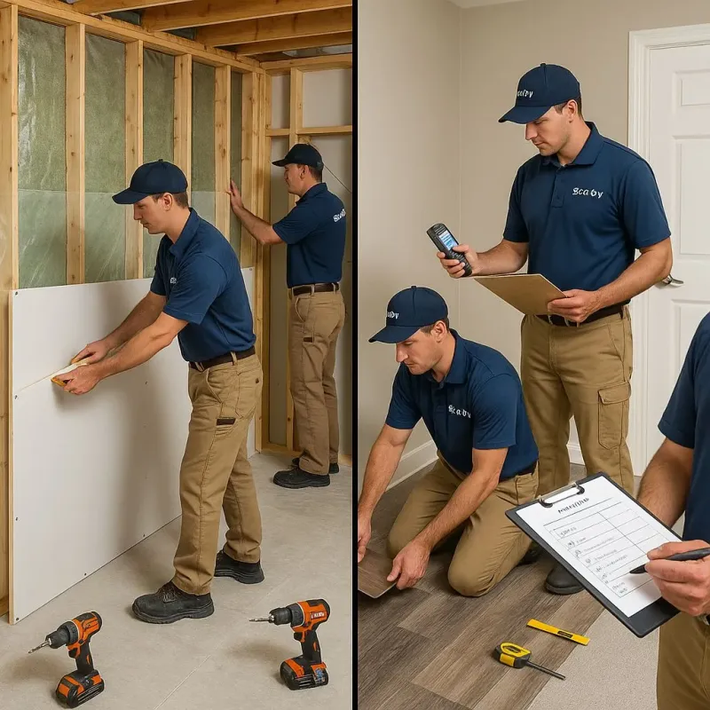 Repairs and Reconstruction process in Burkburnett, TX
